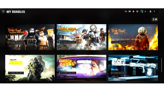 Call of Duty MW2 / MW3 / BO6 Premium Account – 30+ Store Bundles, BlackCell