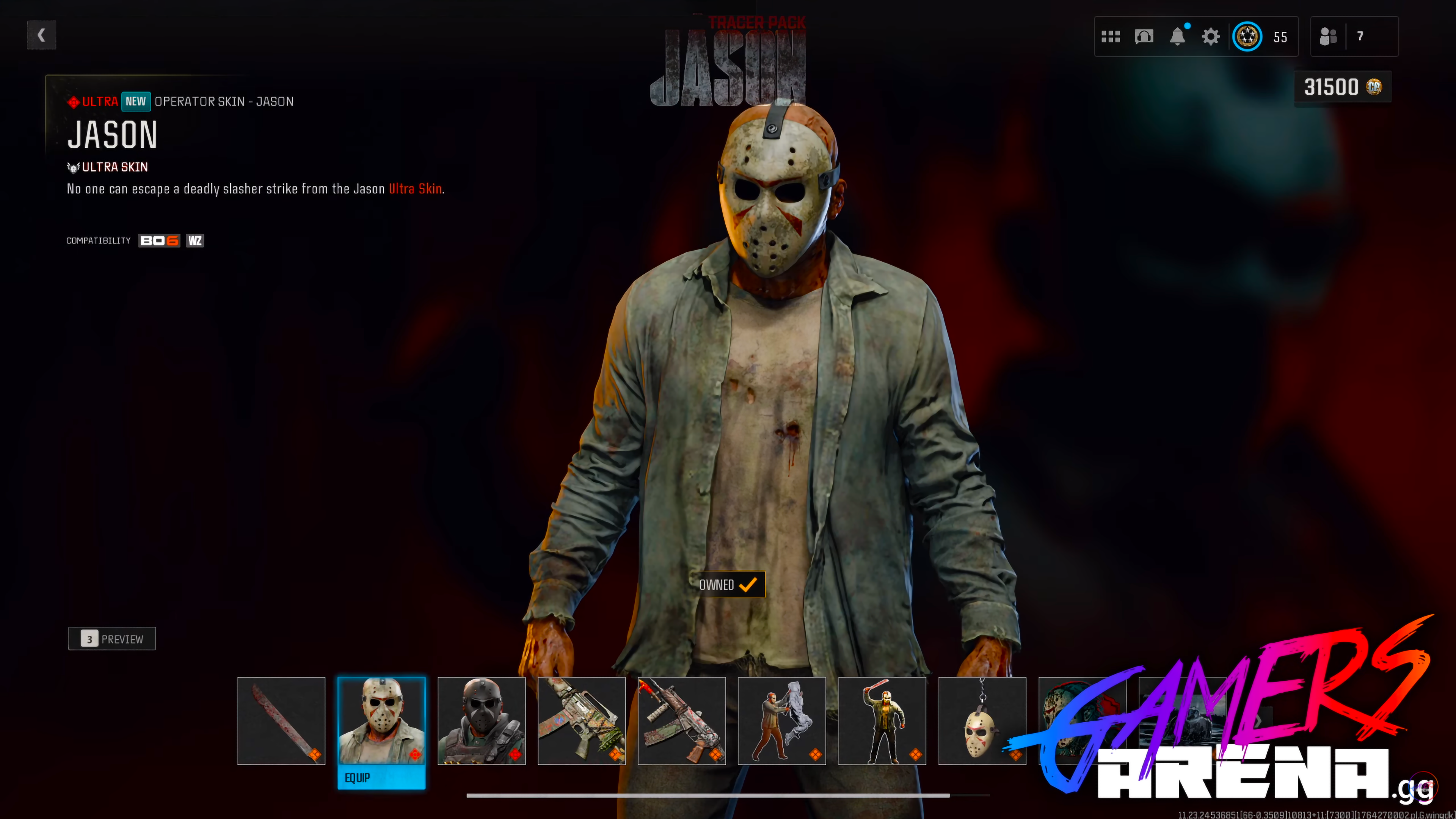 BO6 - Tracer Pack JASON Operator Bundle Hard Unlocked PS XBOX PC - Ultra Rare BO6 - Tracer Pack JASON Operator Bundle Hard Unlocked PS XBOX PC - Ultra Rare