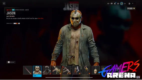 BO6 - Tracer Pack JASON Operator Bundle Hard Unlocked PS XBOX PC - Ultra Rare