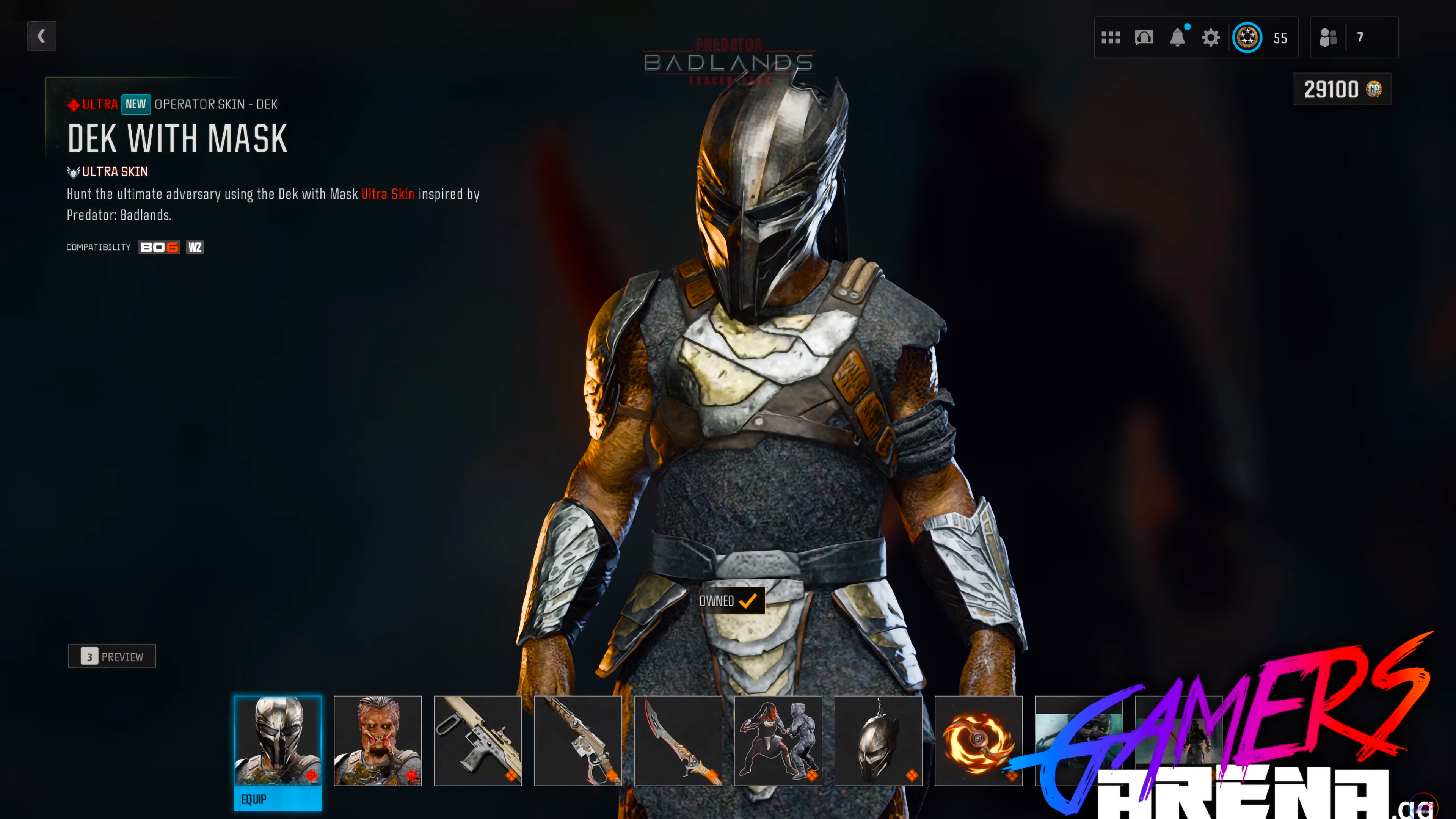 BO6 - Tracer Pack PREDATOR:BADLANDS Dek Operator Skin Hard Unlocked PS XBOX PC - Ultra Rare BO6 - Tracer Pack PREDATOR:BADLANDS Dek Operator Skin Hard Unlocked PS XBOX PC - Ultra Rare