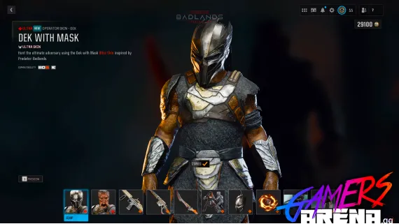 BO6 - Tracer Pack PREDATOR:BADLANDS Dek Operator Skin Hard Unlocked PS XBOX PC - Ultra Rare