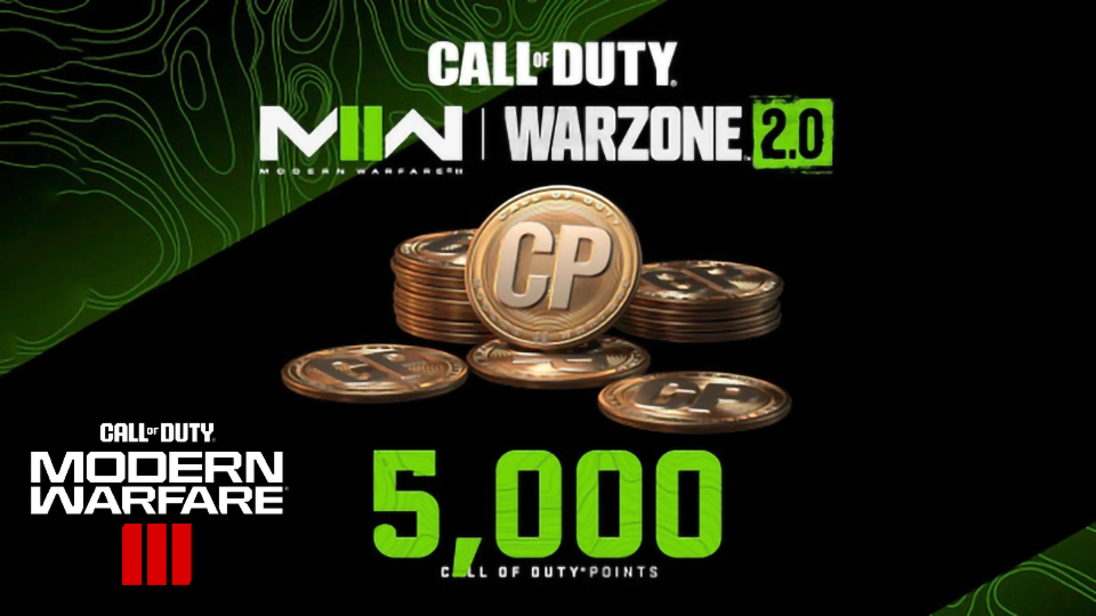 Call of Duty MW2|MW3 - 5000CP